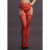 Чулки Suspender Rhinestone Pantyhose красный Чулки Suspender Rhinestone Pantyhose красный