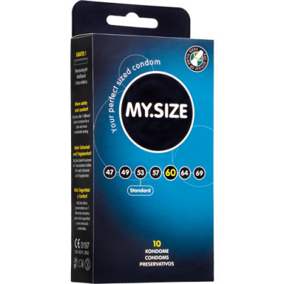 MY SIZE №10 Презервативы классические w=60мм