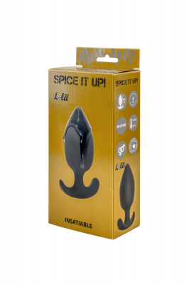 Пробка со смещенным центром тяжести Spice it up Insatiable Dark Grey 8011-02lola