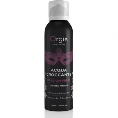 Хрустящая пенка для массажа Orgie Acqua Croccante Passion Fruit 150 мл