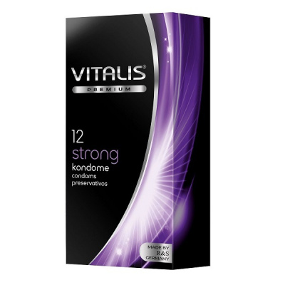 VITALIS №12 strong Презервативы сверхпрочные