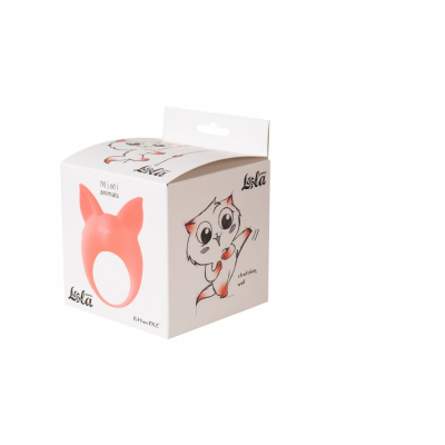 Эрекционное Кольцо Mimi Animals Kitten Kyle Orange 7000-21lola