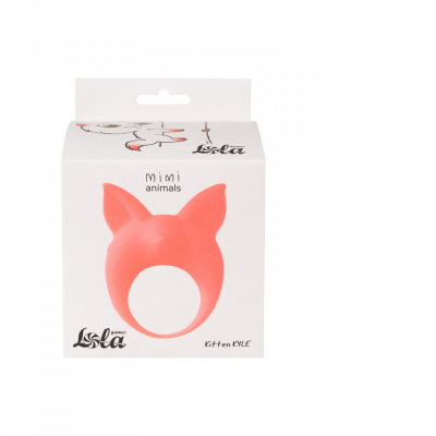 Эрекционное Кольцо Mimi Animals Kitten Kyle Orange 7000-21lola