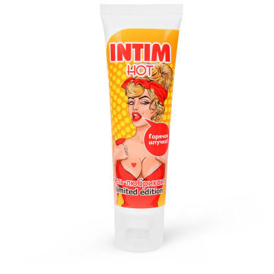 Гель-любрикант INTIM HOT серии LIMITED EDITION туб пластиковый 50 г арт. LB-60004-1