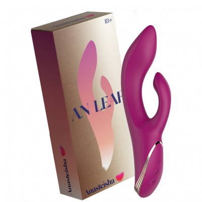 Вибратор кролик AN Leaf с функцией манящего движения