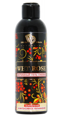 BMN-0038 Интимный гель-смазка  WET ROSE 200мл