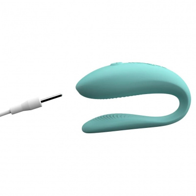 Вибромассажер для пар We-Vibe Sync Lite Aqua